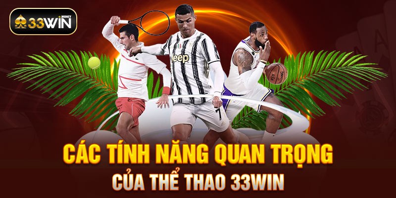 Các tính năng quan trọng của thể thao 33WIN