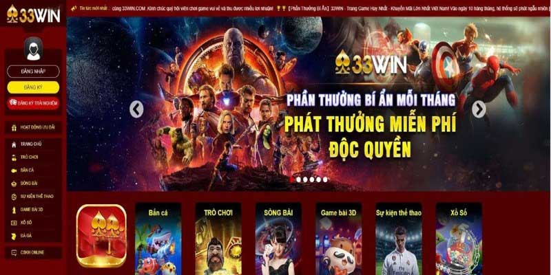 Giới thiệu các thông tin về nhà cái 33Win hiện nay